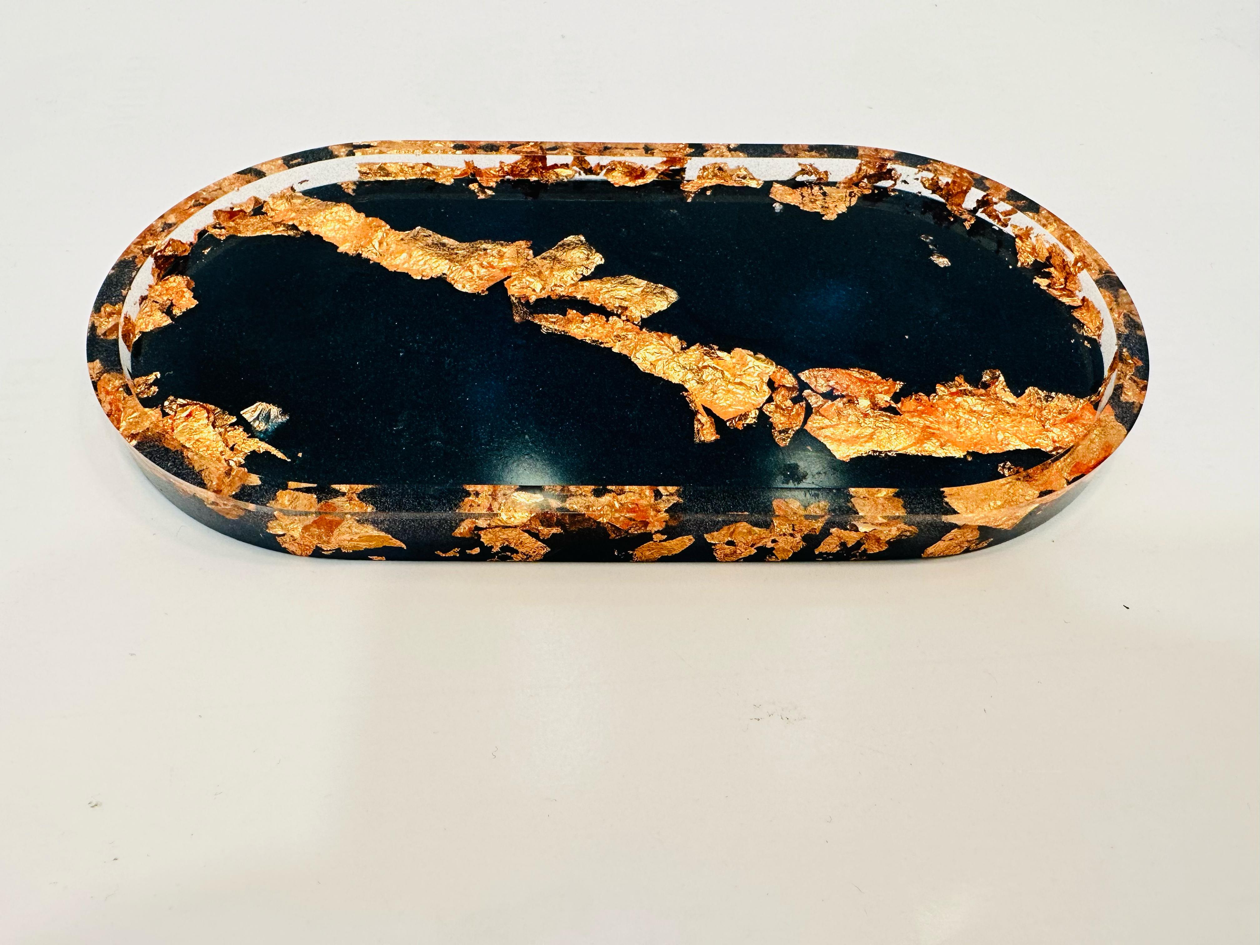 Small Cup Oval Tray - Resin Art Products