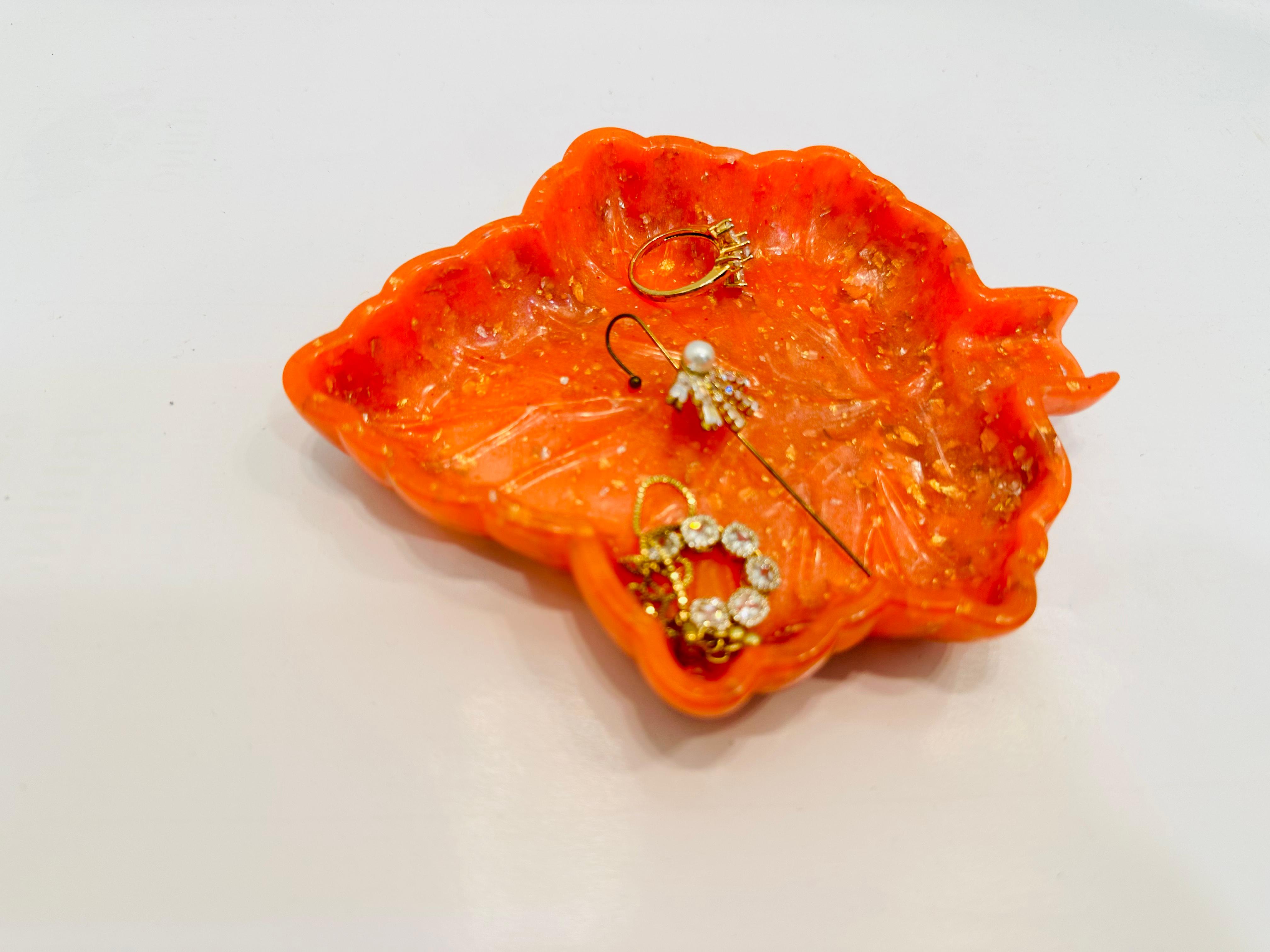 Maple Leaf Small Tray - Resin Art Products