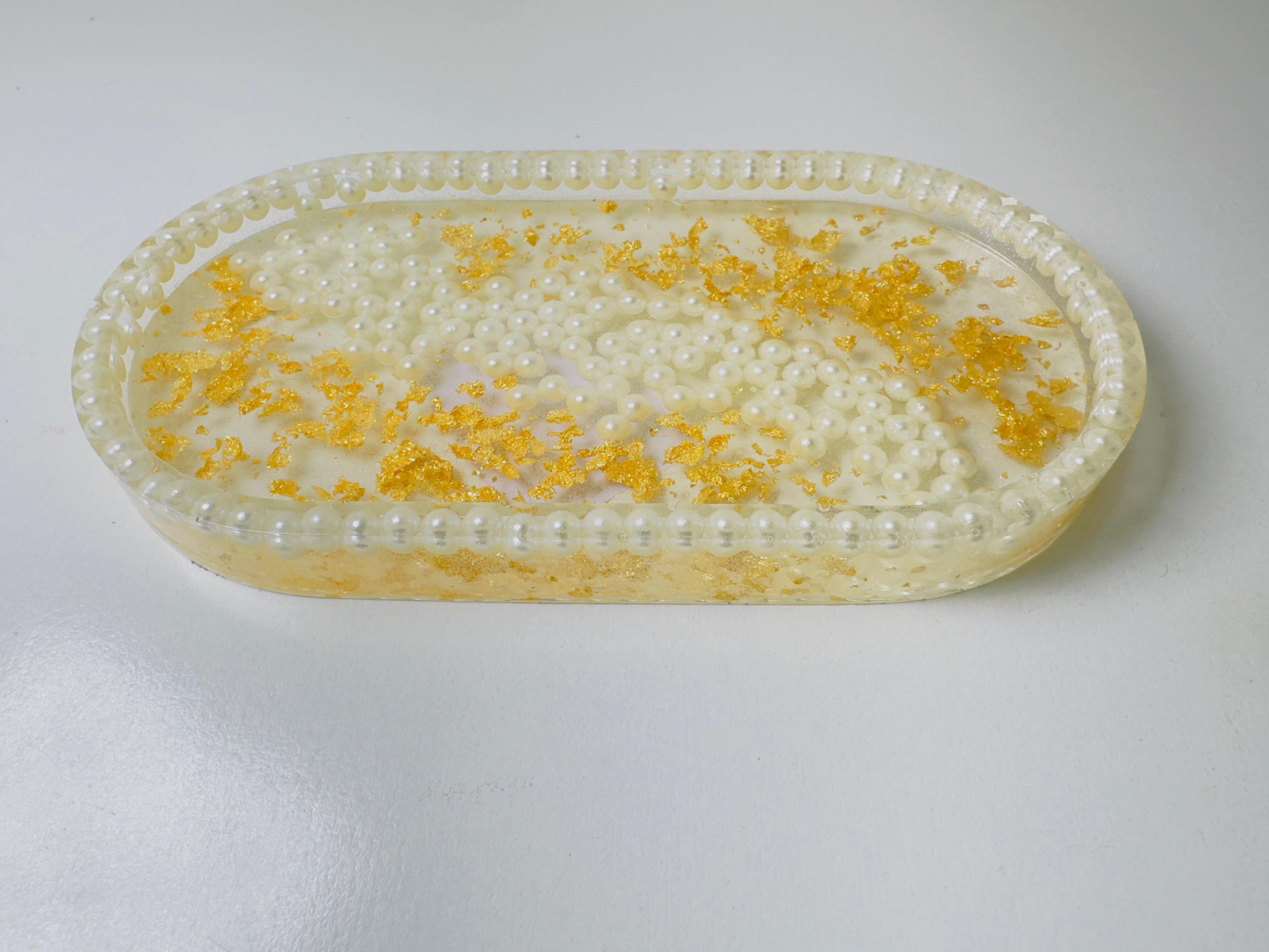 Small Oval Tray - Resin Art Products