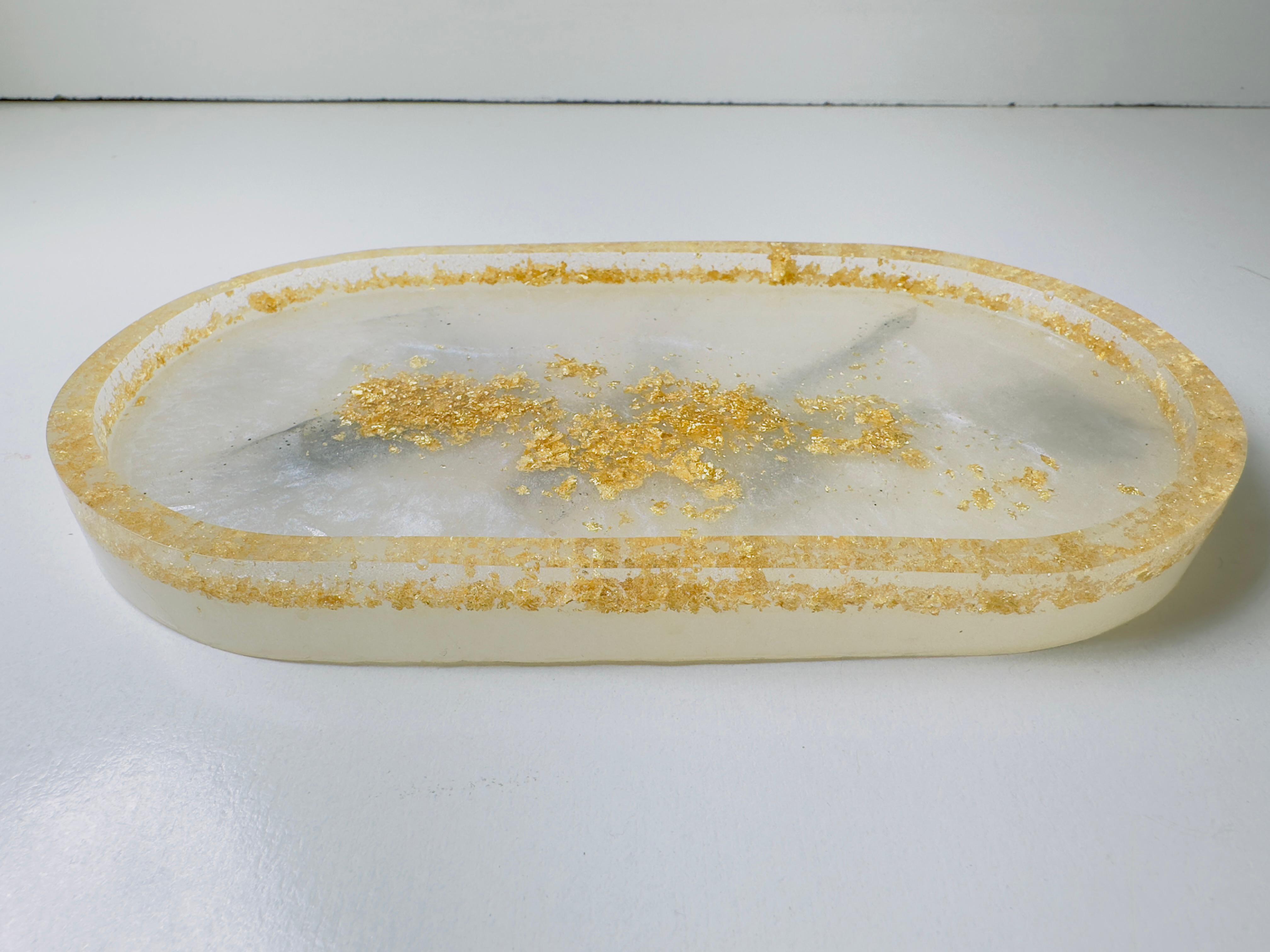 Small Oval Tray - Resin Art Products